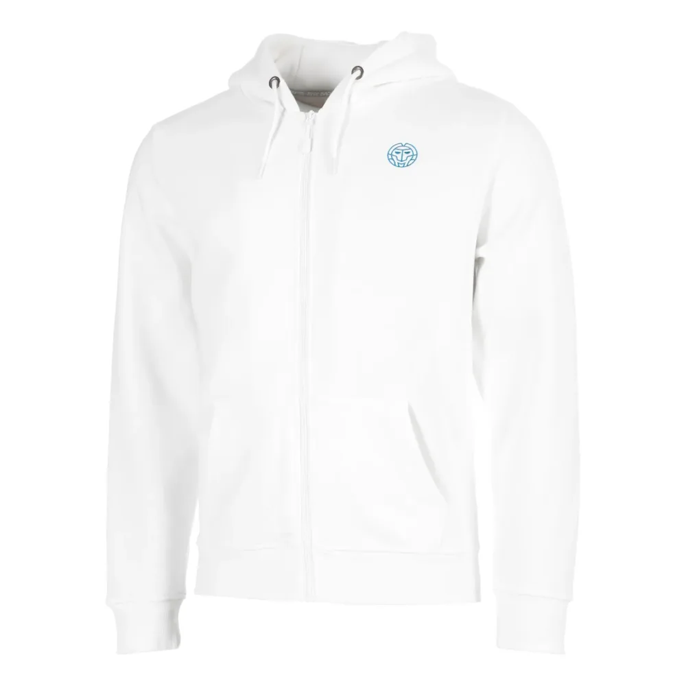 BIDI BADU Hey Laguna Backprint Zip Hoody Herren-weiß
