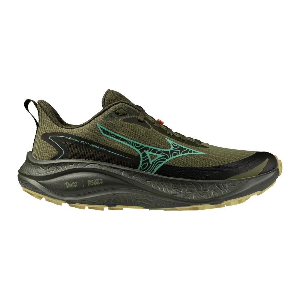 Mizuno Neo Lumina GTX  Trailschuh Damen - oliv, mint
