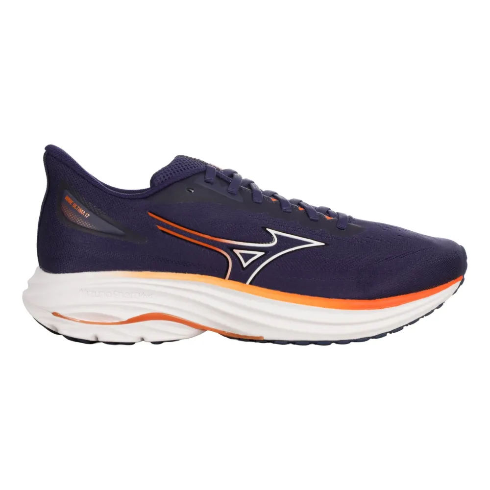 Mizuno Wave Ultima 17  Neutralschuh Damen - dunkelblau, orange