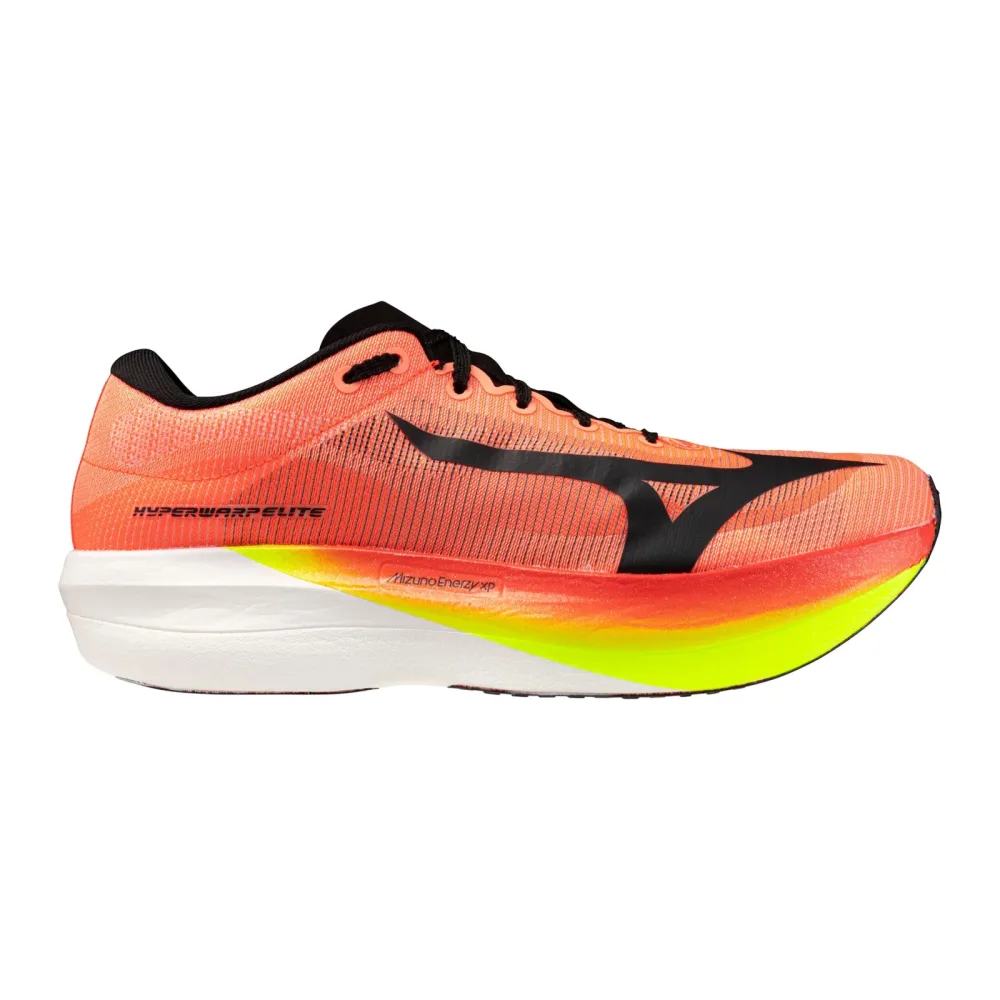 Mizuno Hyperwarp Elite  Wettkampfschuh Unisex - orange, neongelb