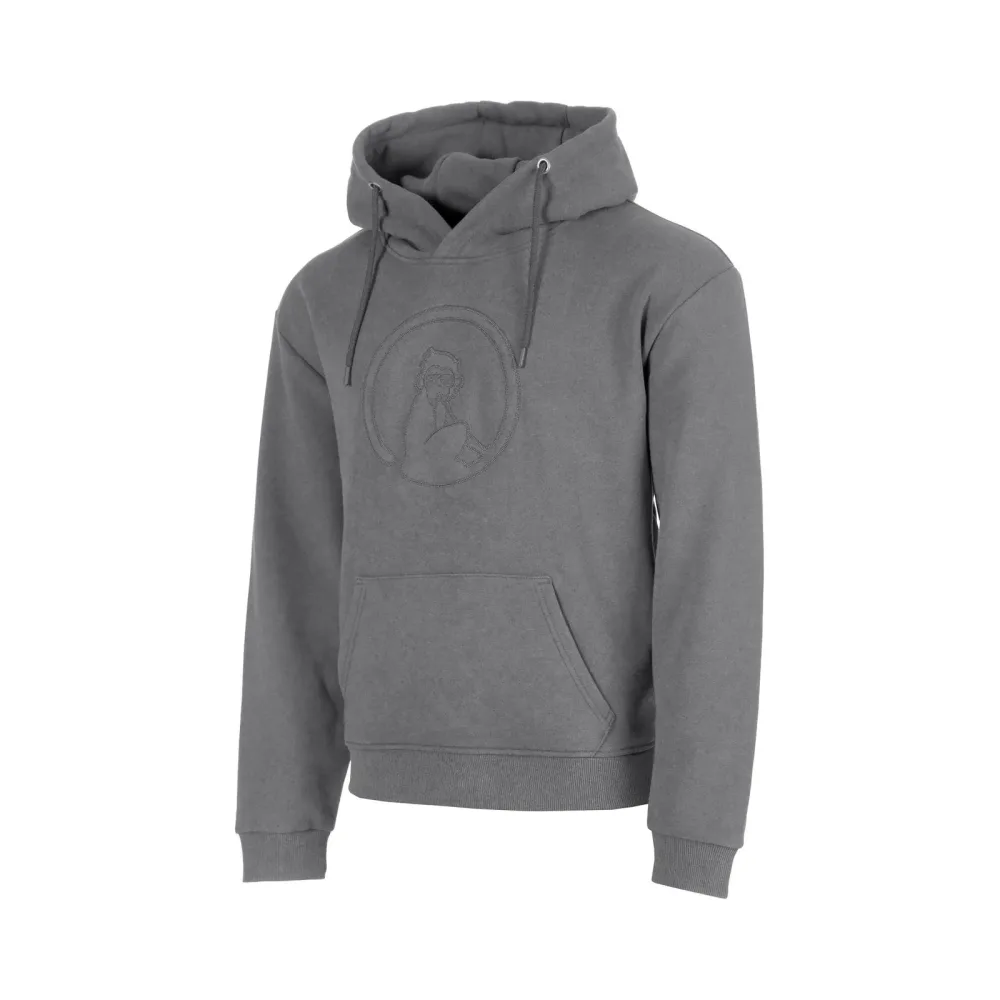 Quiet Please Crush Washed Out Loose Fit Hoody Jungen - dunkelgrau, dunkelgrau