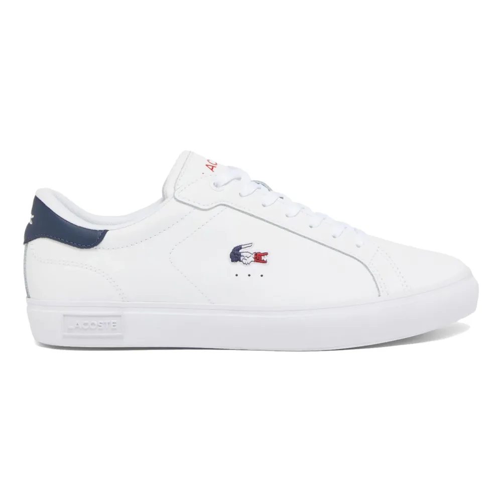 Lacoste Powercourt Sneaker Herren - weiß, dunkelblau