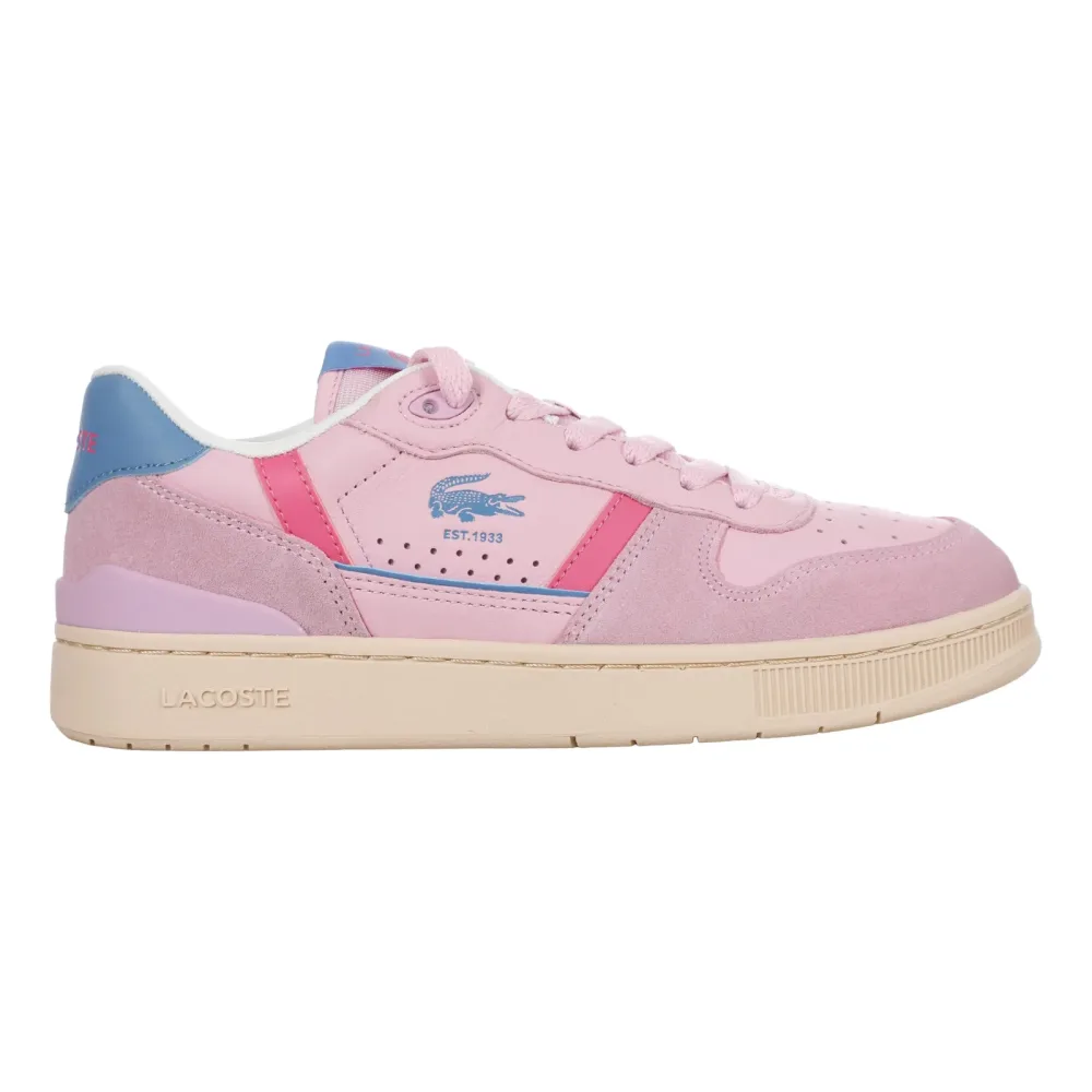 Lacoste T-Clip Set Sneaker Damen-pink, blau
