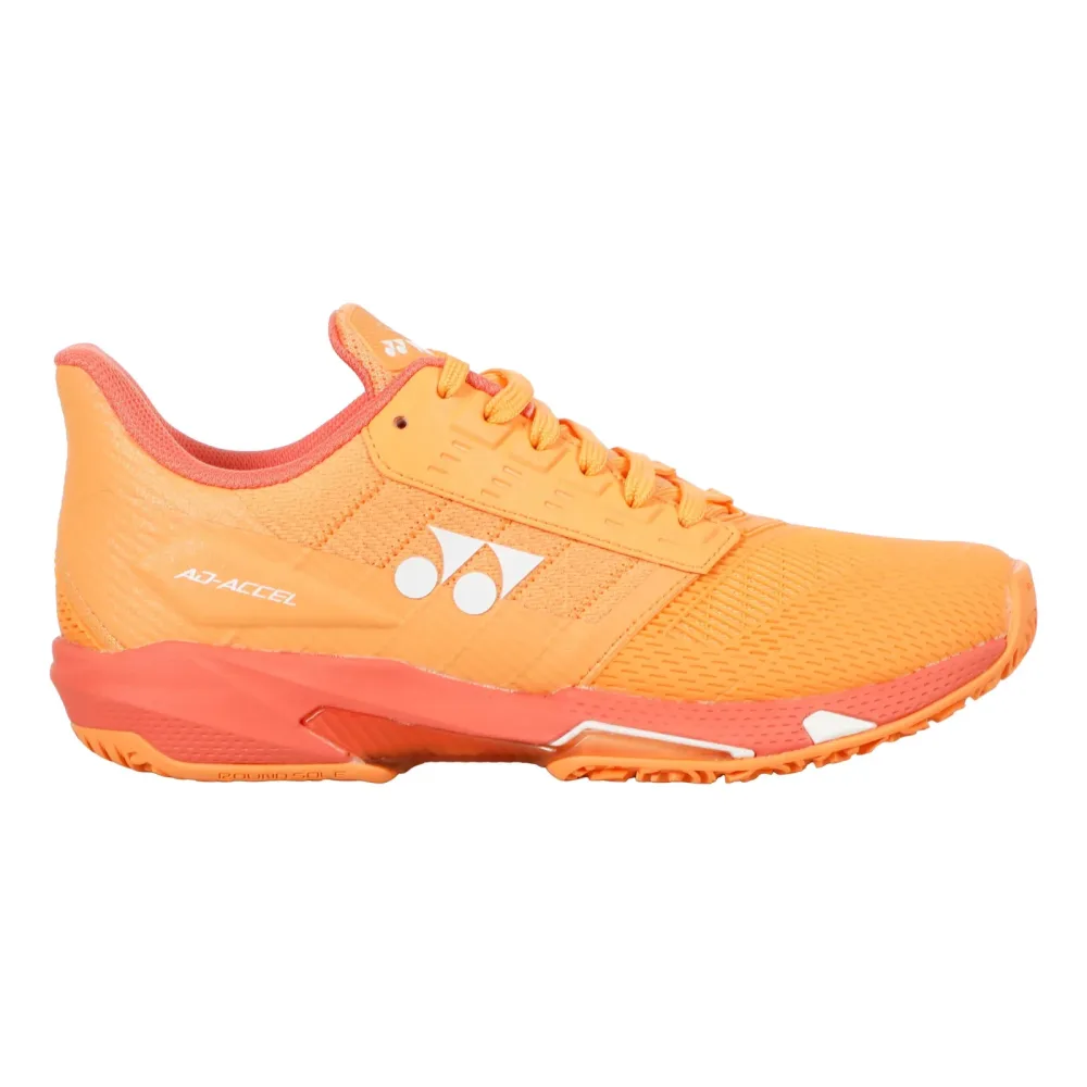 Yonex Ad Accel Cly Sandplatzschuh Damen - orange, weiß