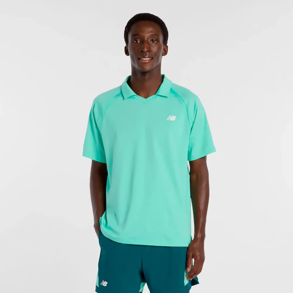 New Balance Tournament T-Shirt Herren-mint, weiß