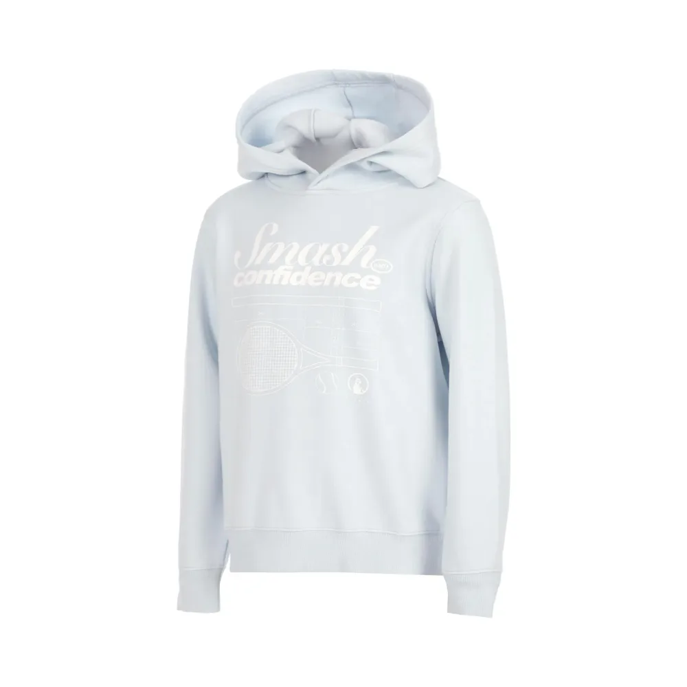 Quiet Please Confidence Loose Fit Hoody Kinder - hellblau