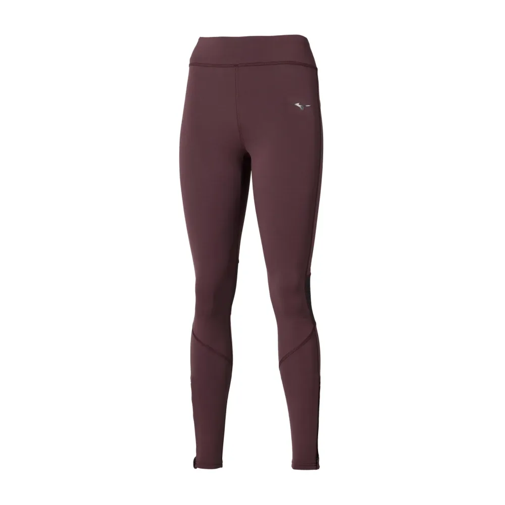 Mizuno Active Warmalite  Lauftight Damen - dunkelrot