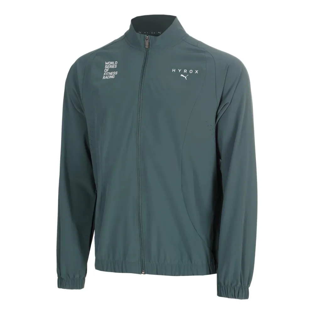 Puma HYROX PWRMODE  Laufjacke Herren - grün