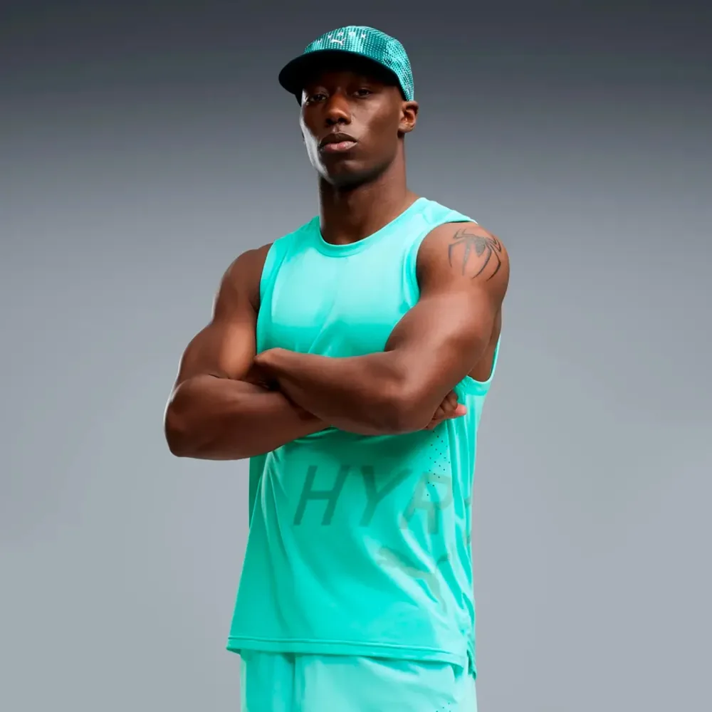 Puma HYROX PWRMODE Training  Laufshirt Herren - mint