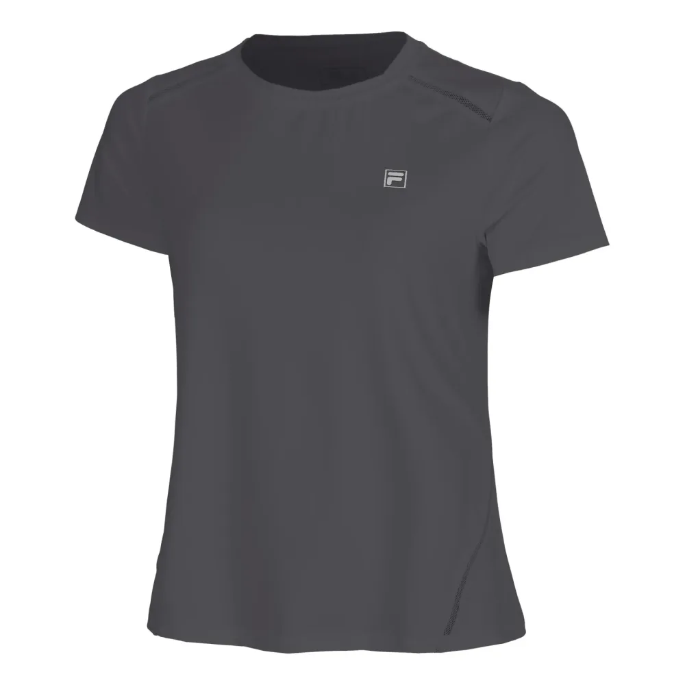 Fila Colette T-Shirt Damen - dunkelgrau