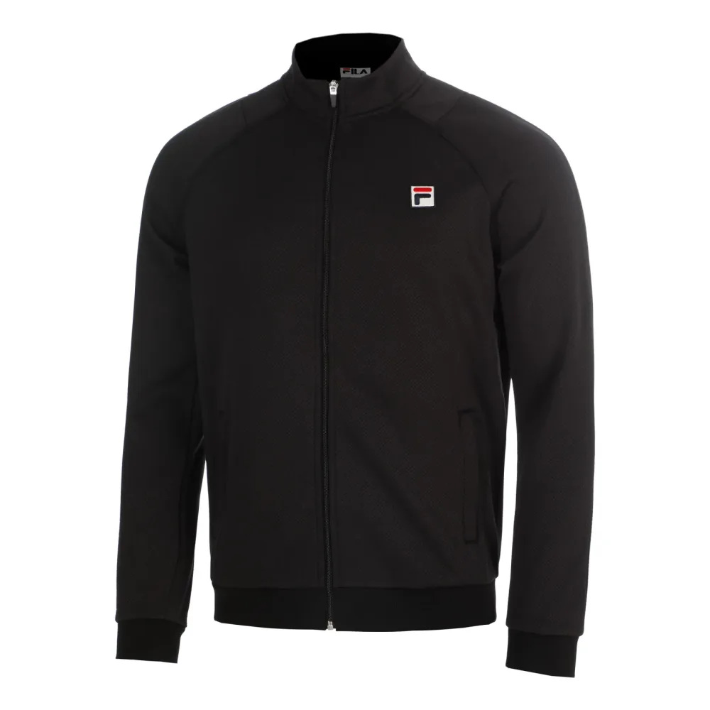 Fila Demetrio Trainingsjacke Herren - schwarz, weiß