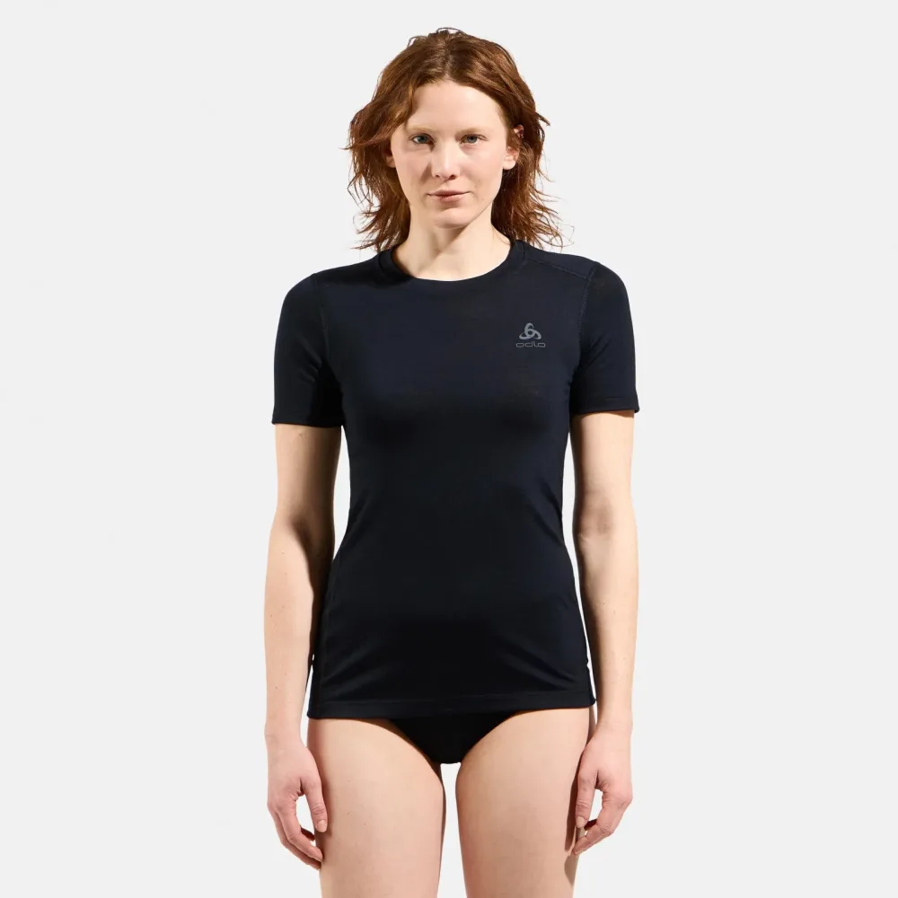 Odlo Damen Merino 160 Bl Crew Neck T-Shirt