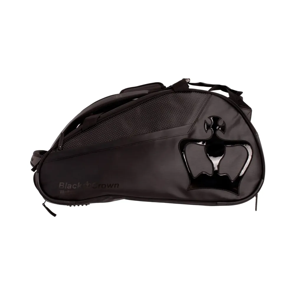 Black Crown Thunder Padelschlägertasche - schwarz