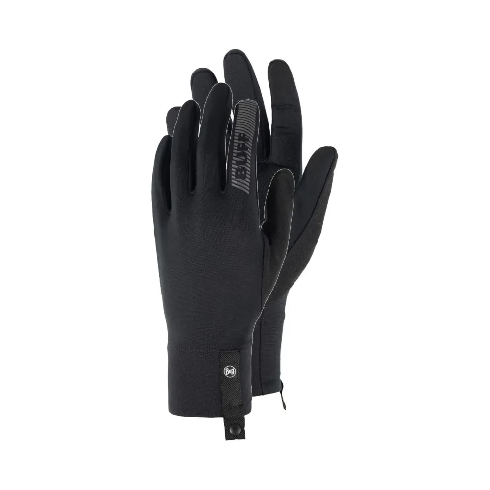 Buff ThermoNet  Laufhandschuhe Unisex - schwarz