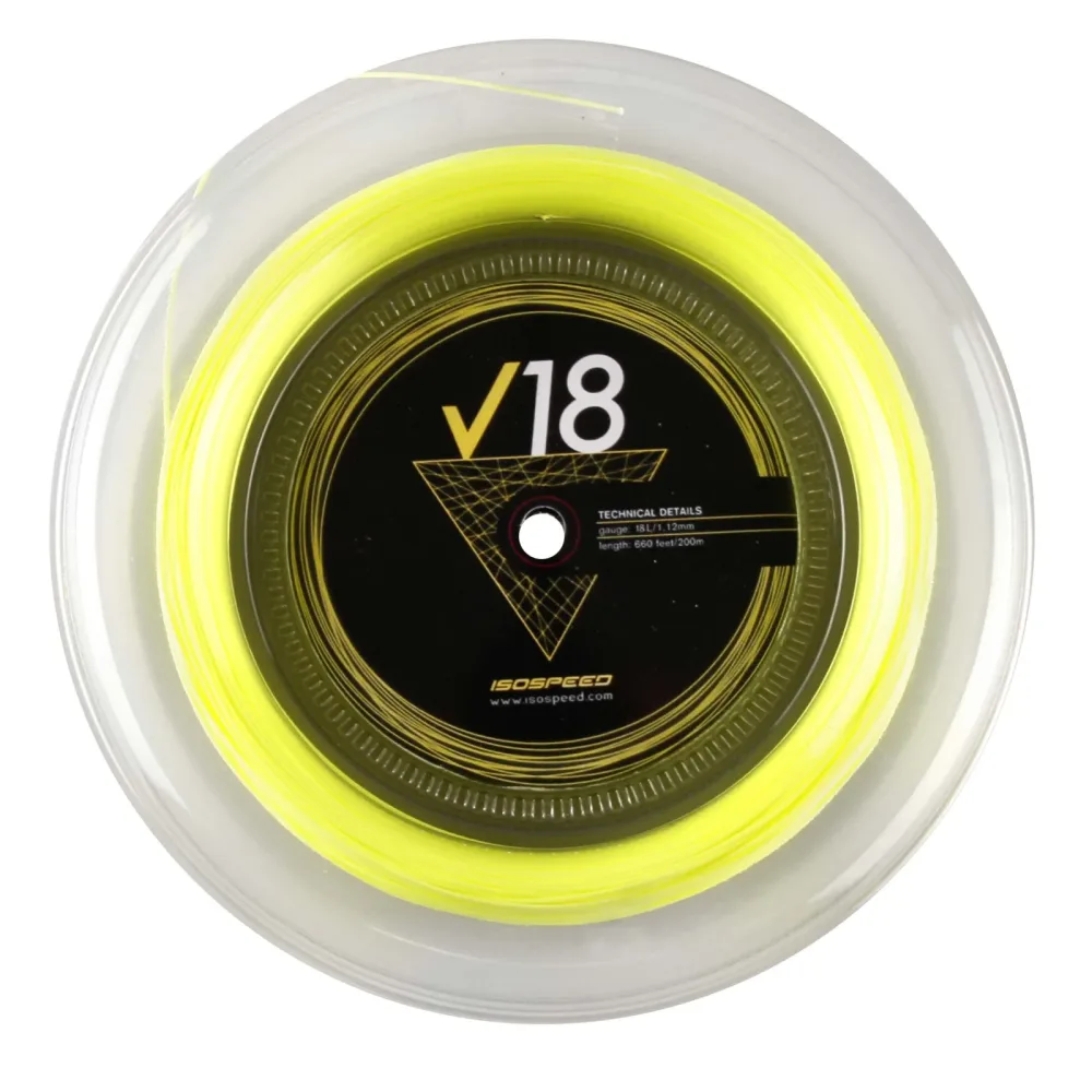 Isospeed V18 Saitenrolle 200m - Gelb