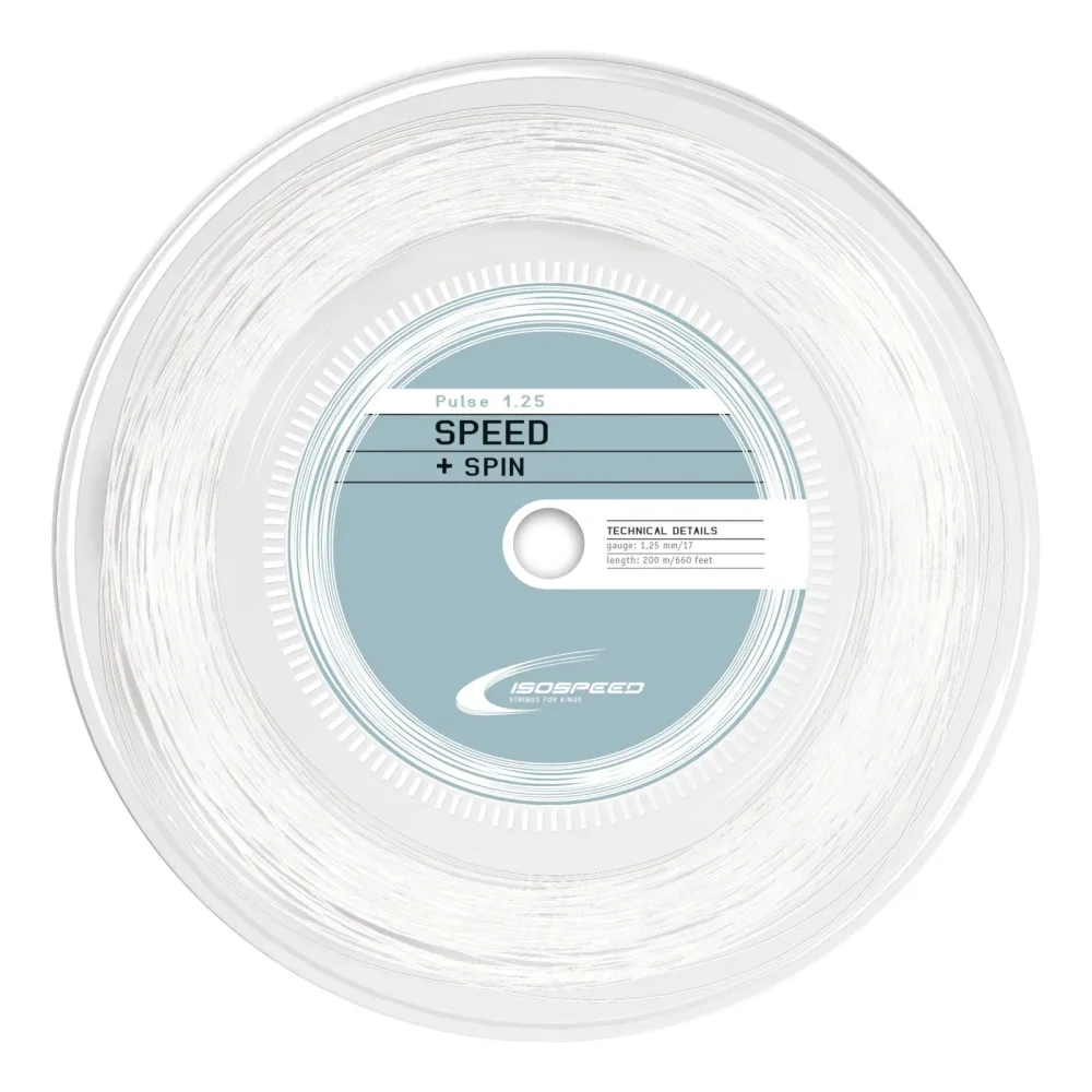 Isospeed Pulse Saitenrolle 200m - Weiß