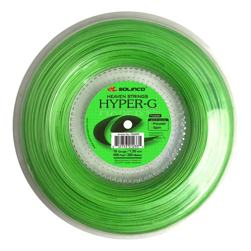 Solinco Hyper-G Saitenrolle 100m - Grün