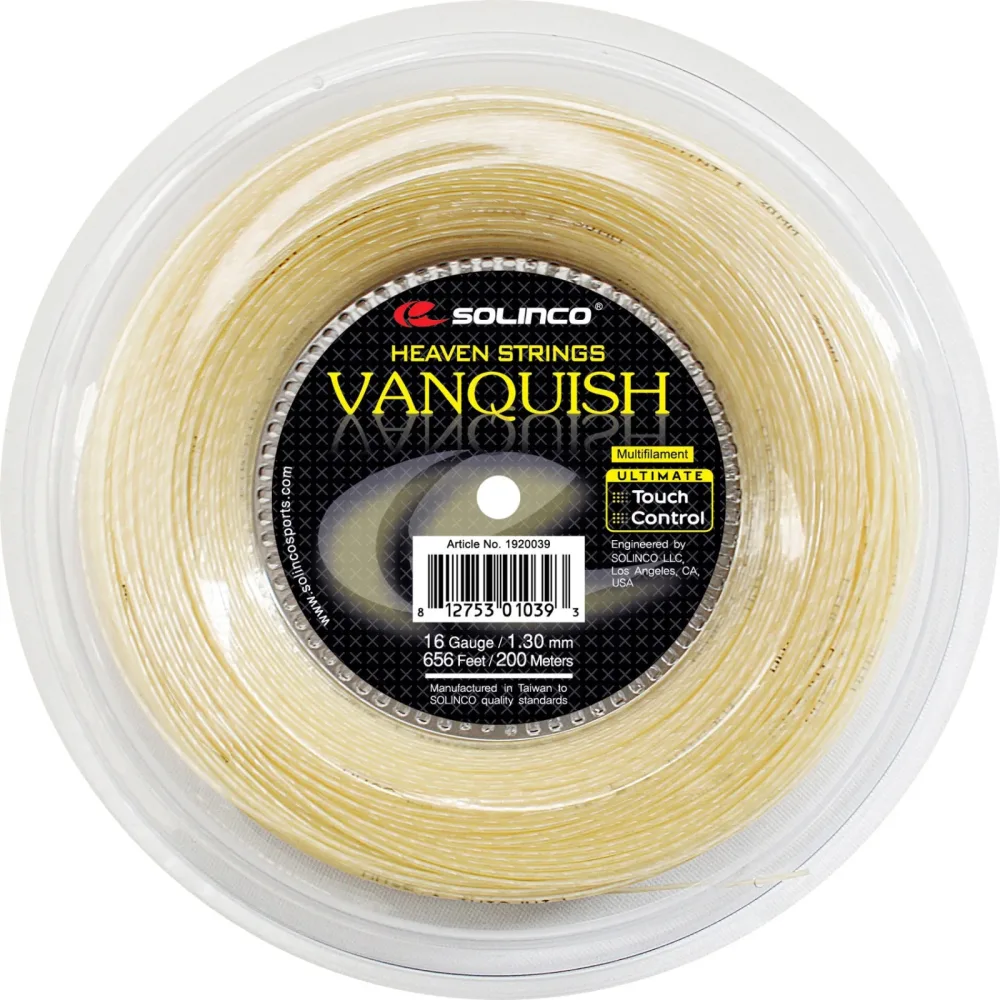 Solinco Vanquish Saitenrolle 200m - Nude