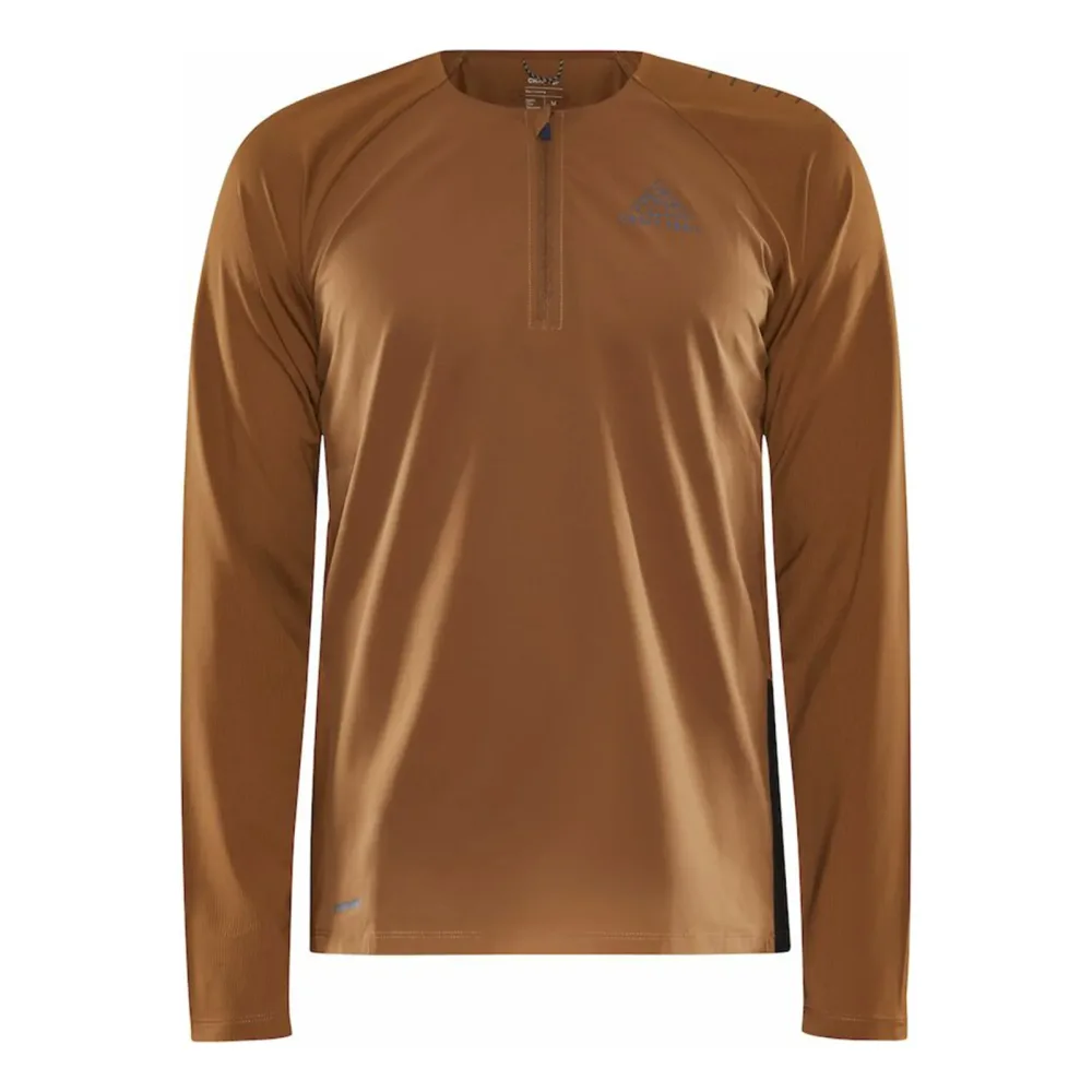 Craft Pro Trail Wind Lauftop Herren-Braun