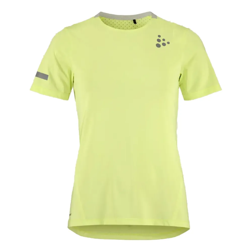 Craft Pro Hypervent Laufshirt Damen-Limette