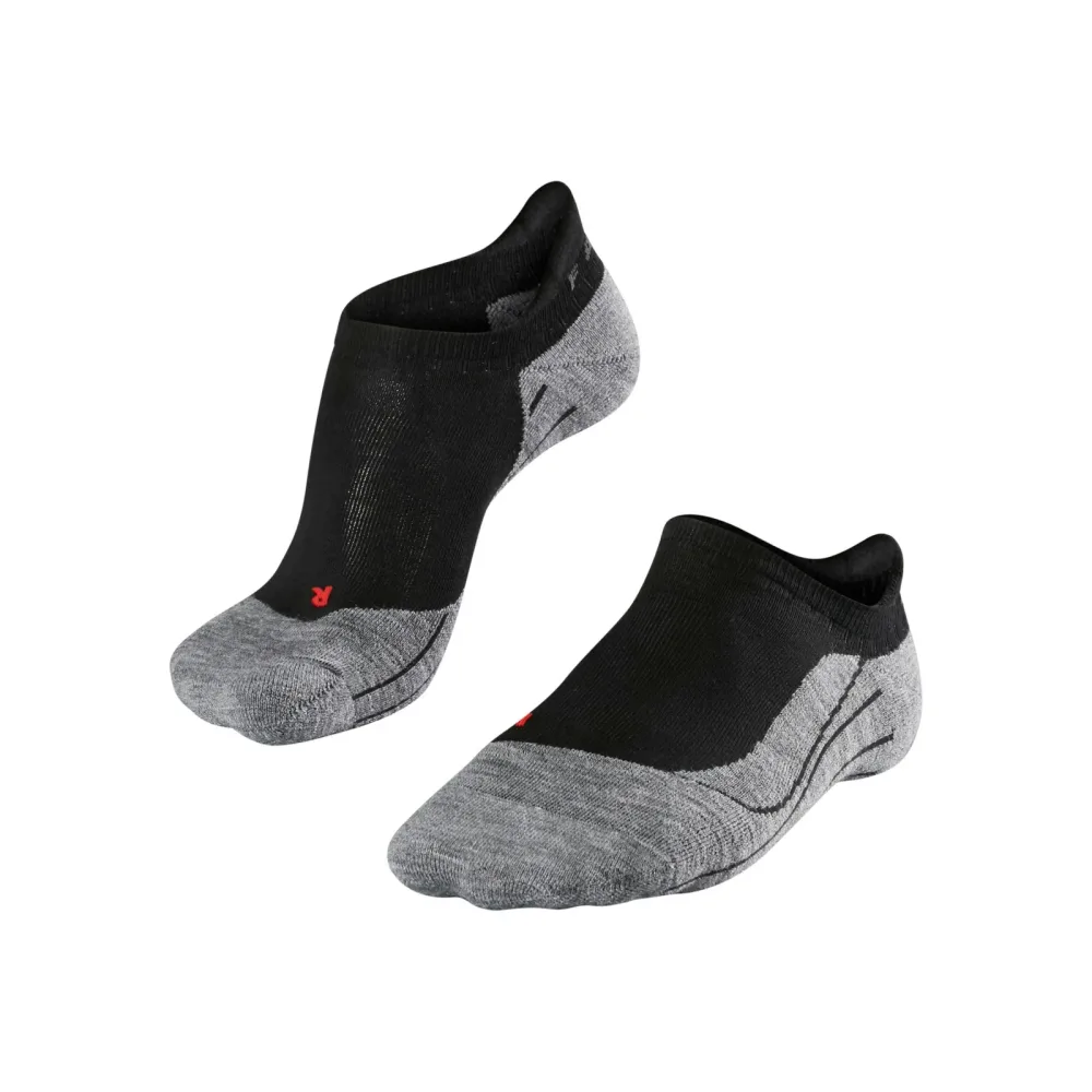Falke RU4 Endurance Invisible Laufsocken Damen-Schwarz,Grau