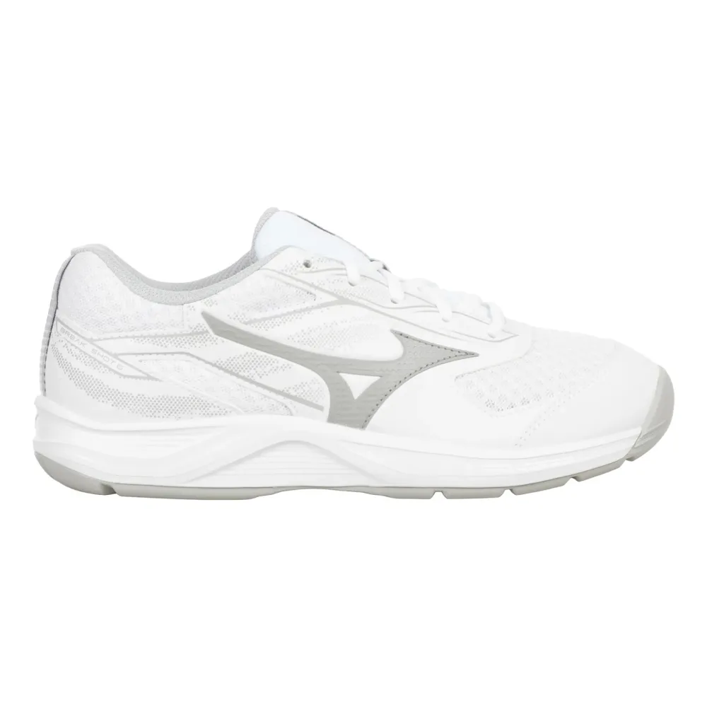 Mizuno Break Shot 5 Teppichschuh Damen - Weiß, Grau