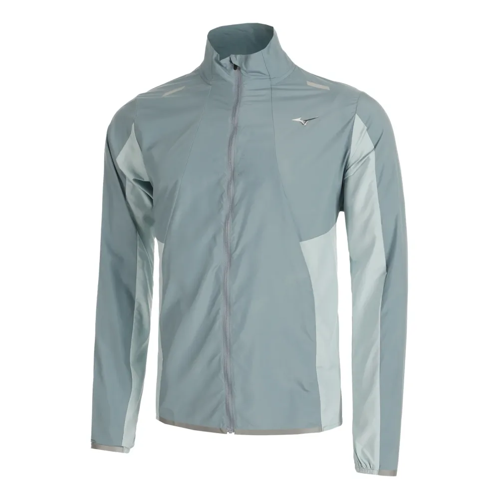 Mizuno Tech Light Laufjacke Herren-Petrol