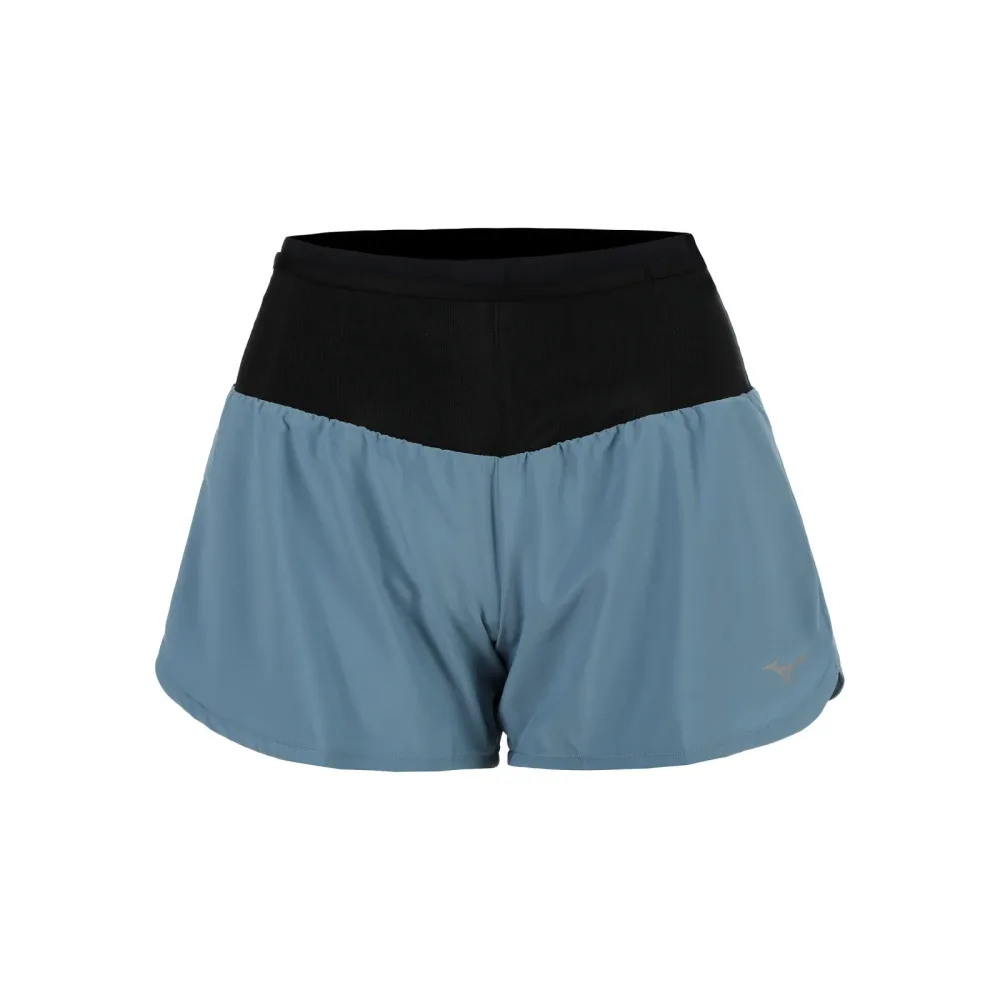 Mizuno Multi Pocket Laufshorts Damen-Petrol