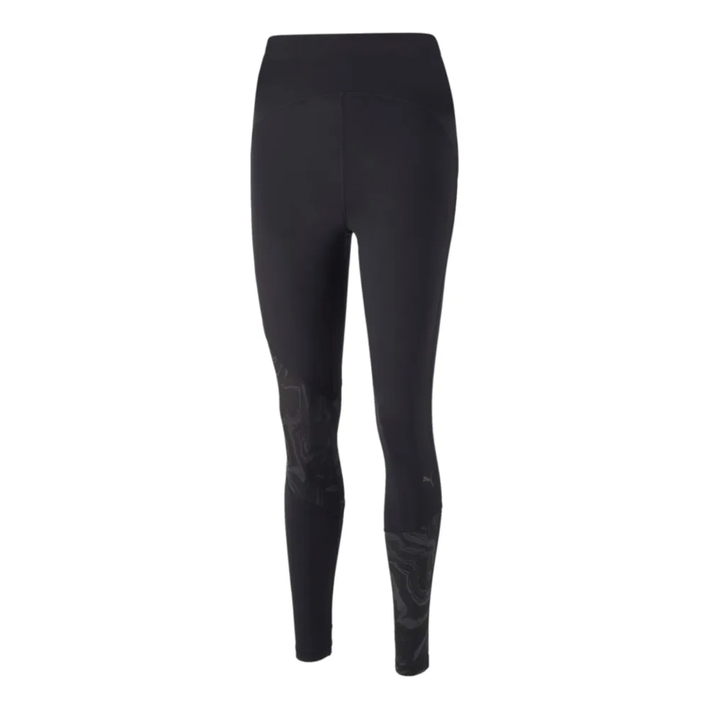 Puma Graphic Highwaist 7/8 Tight Damen - Schwarz
