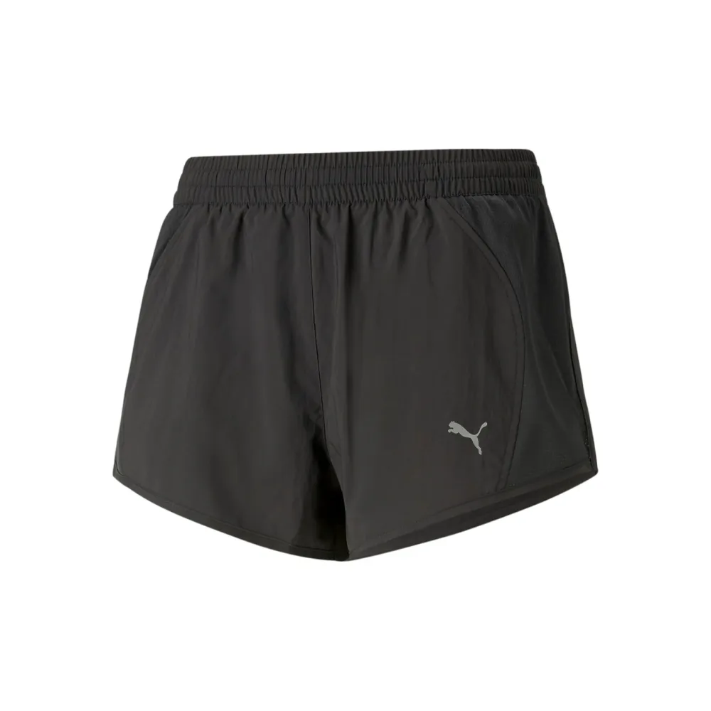 Puma Run Favorite Velocity 3in Laufshorts Damen - Schwarz