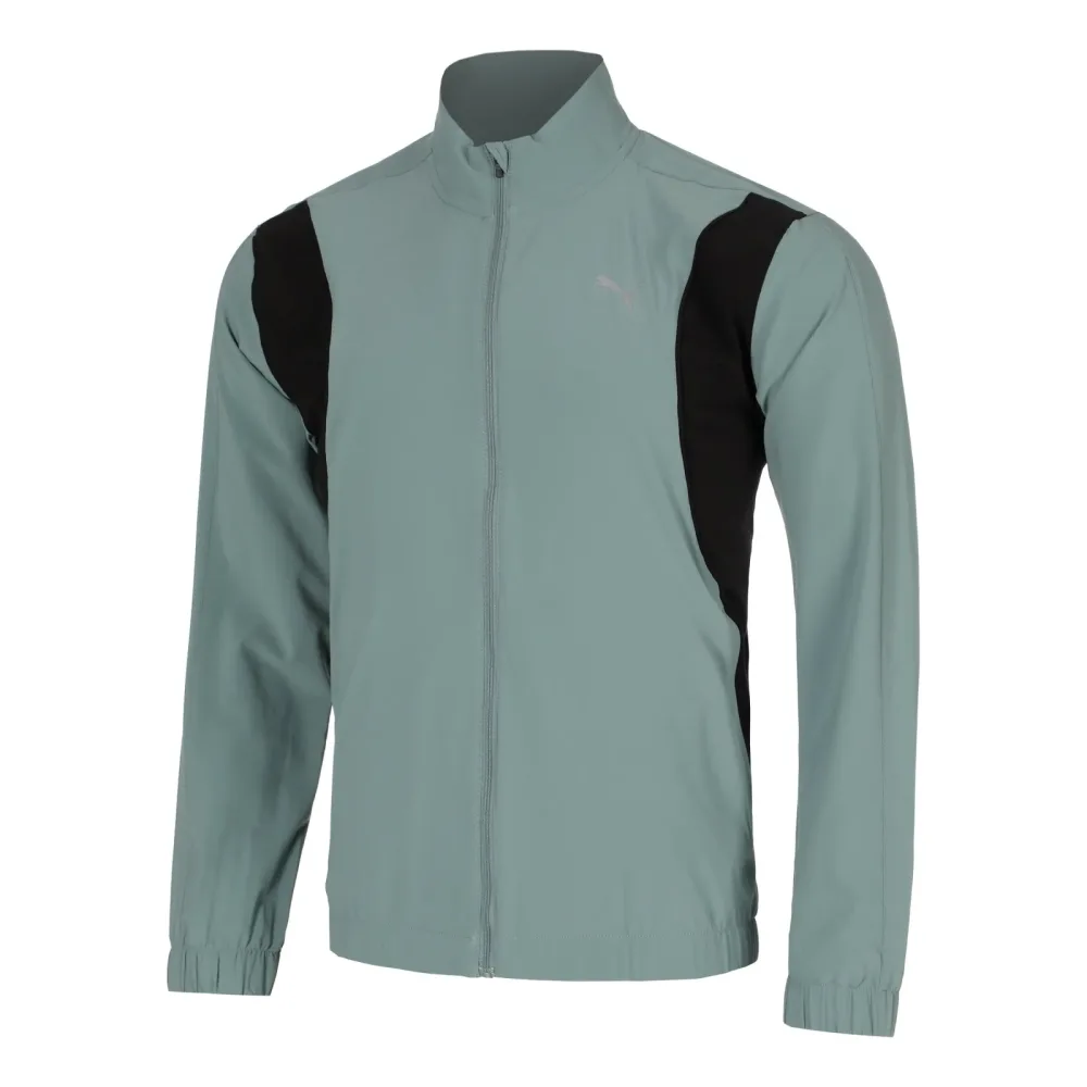 Puma Velocity Woven Laufjacke Herren-Grün