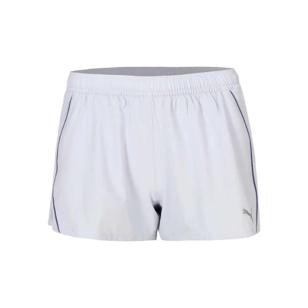 Puma Velocity 3in Laufshorts Damen-Hellgrau