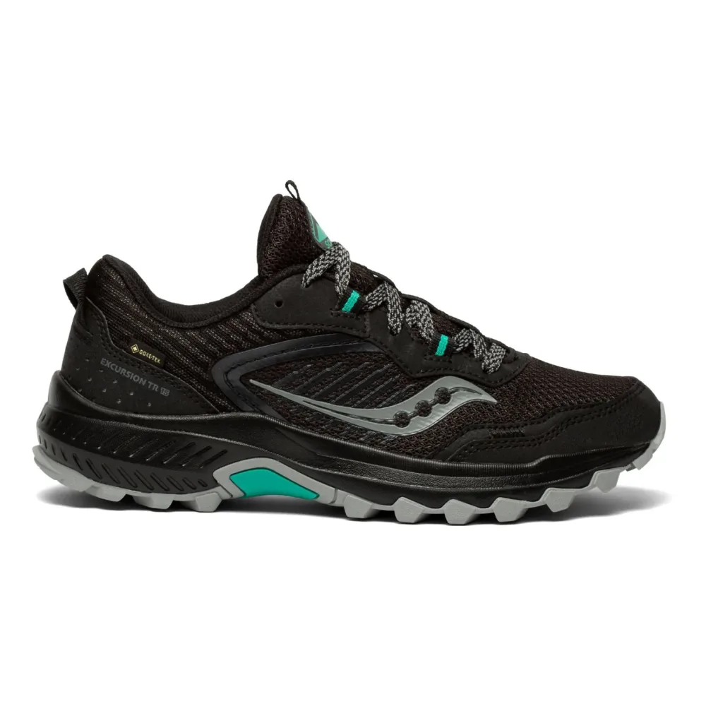 Saucony Excursion TR15 GTX Trailschuh Damen - Schwarz, Grau
