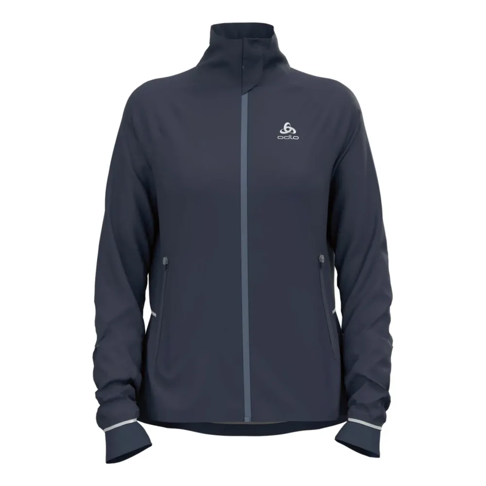 Odlo Zeroweight Pro Warm Laufjacke für Damen - Running - blau, S