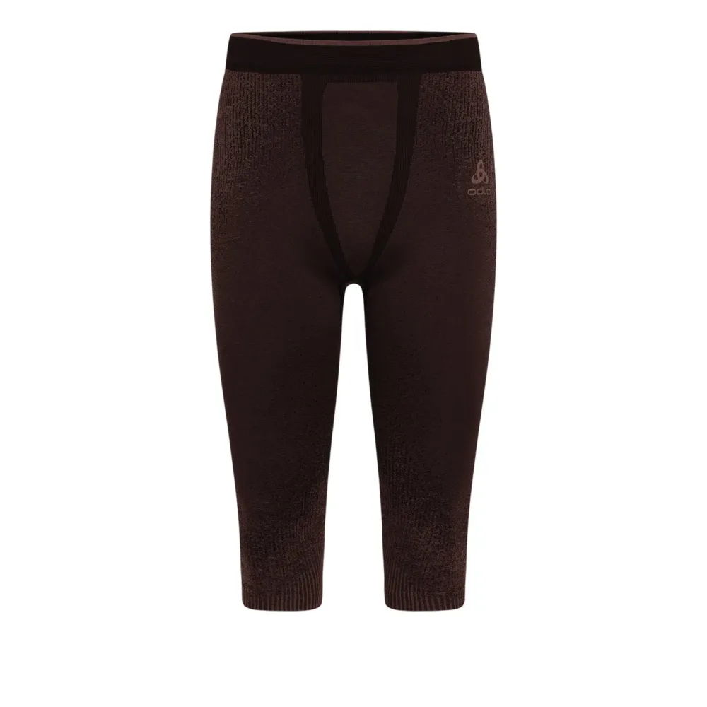 Odlo Blackcomb Base Layer 3/4 Tights für Herren - Skilanglauf, Ski & Snow - maron, S