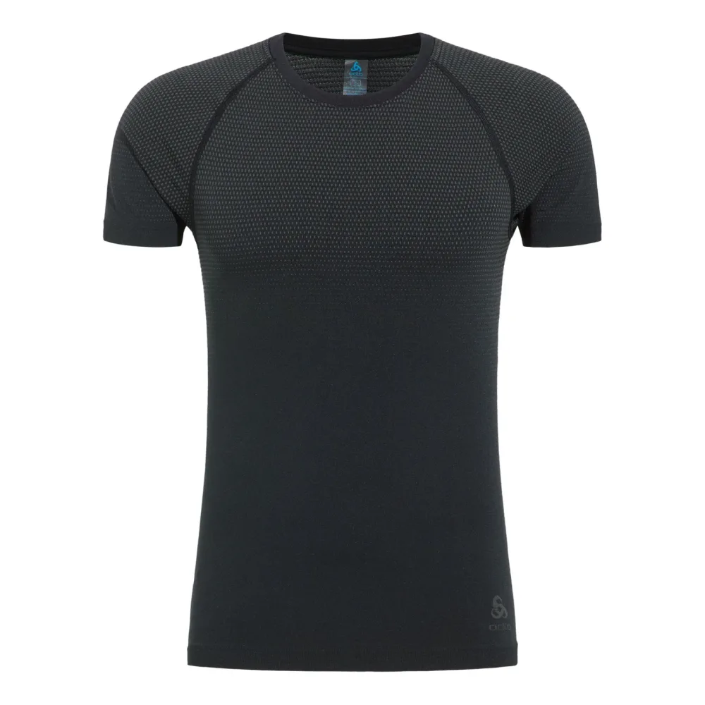 ODLO Herren Laufwäsche Shirt Performance Light Base Layer  schwarz | S