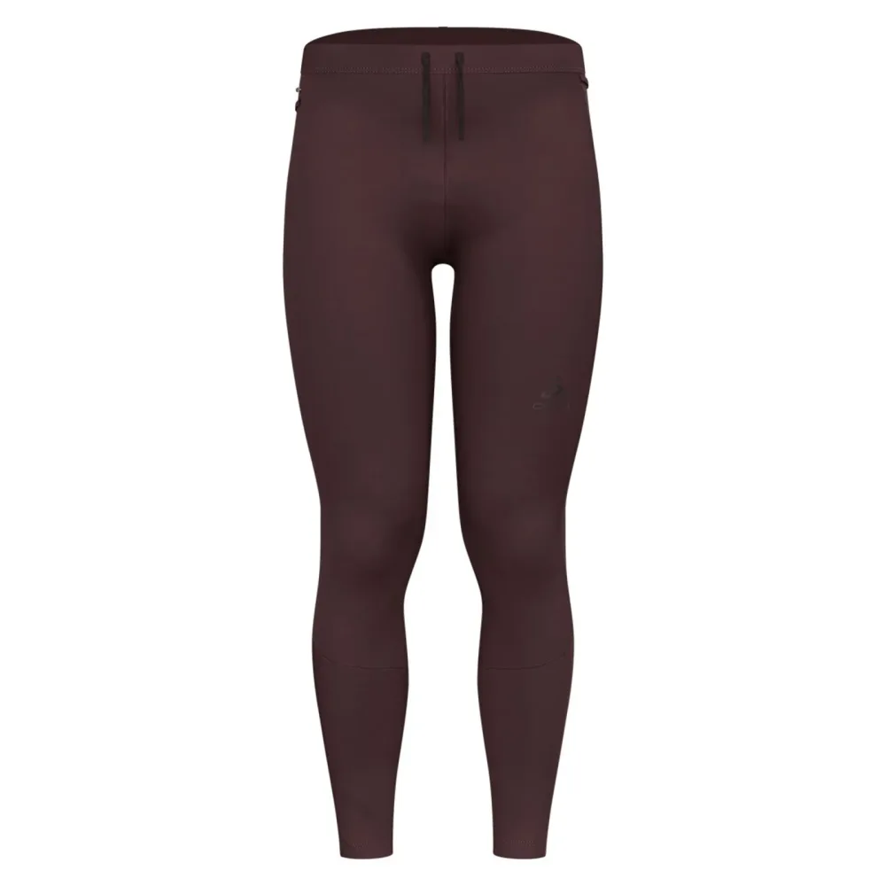 Odlo X-Alp Winter Lauftights für Herren - Trail Running, Running - maron, S
