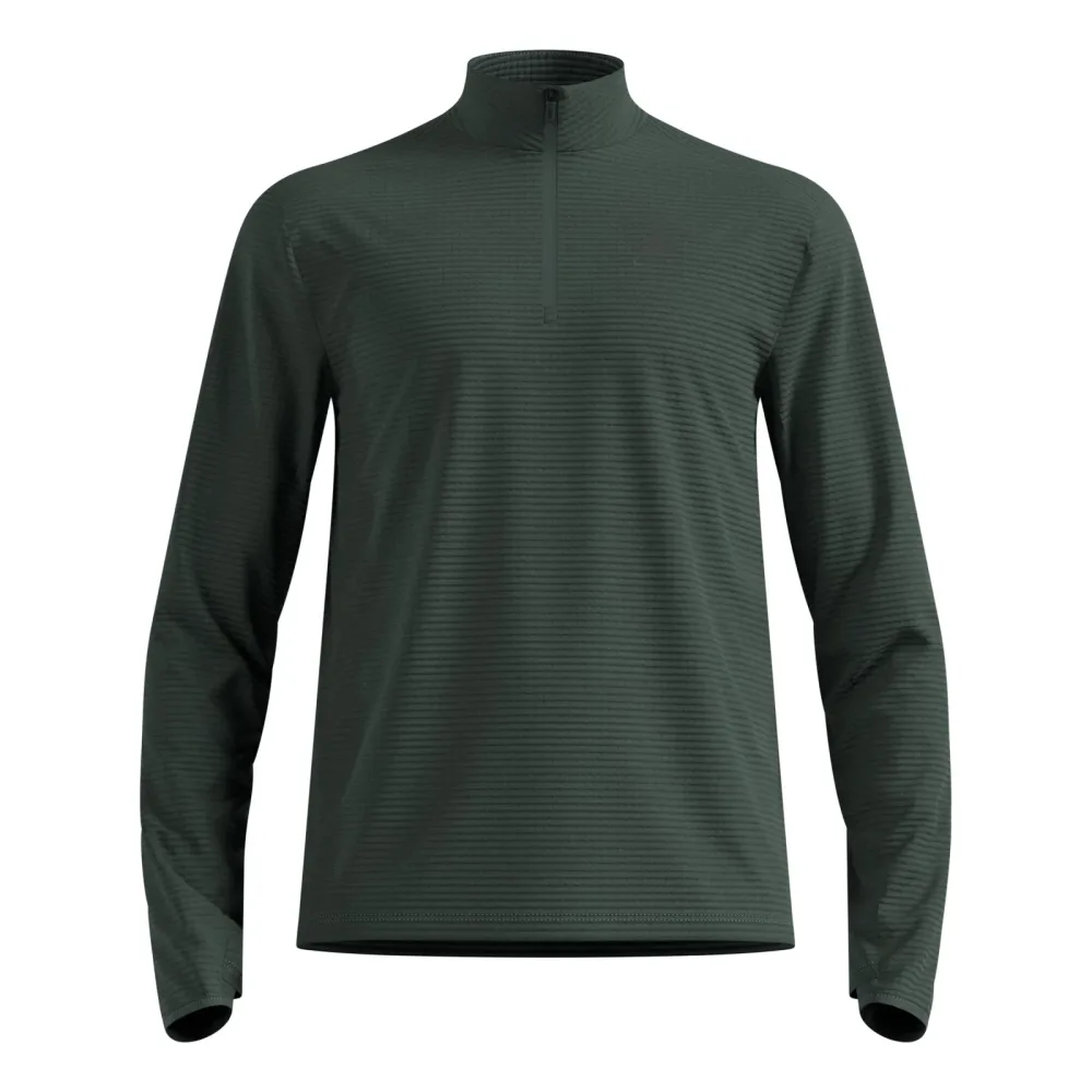 ODLO Herren Laufshirt Essential Thermal  grau | S