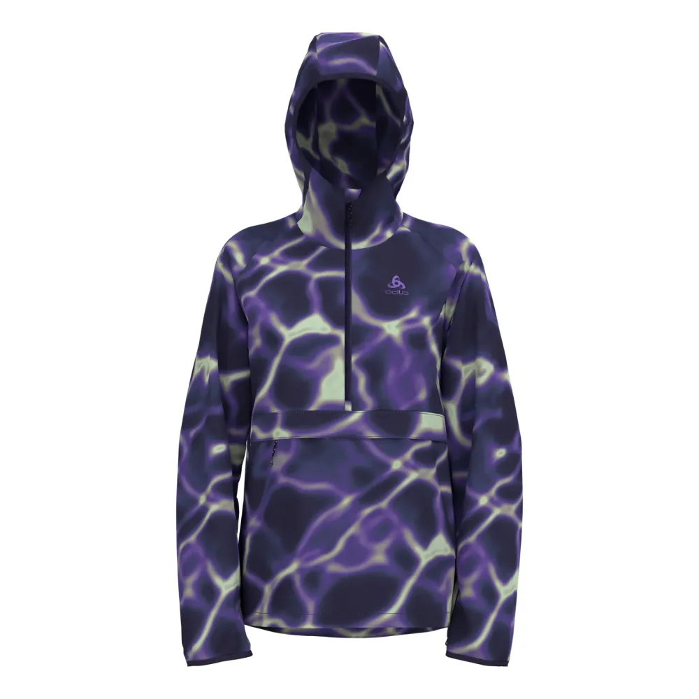 Odlo Zeroweight Print Laufjacke für Damen - Running - lila, L