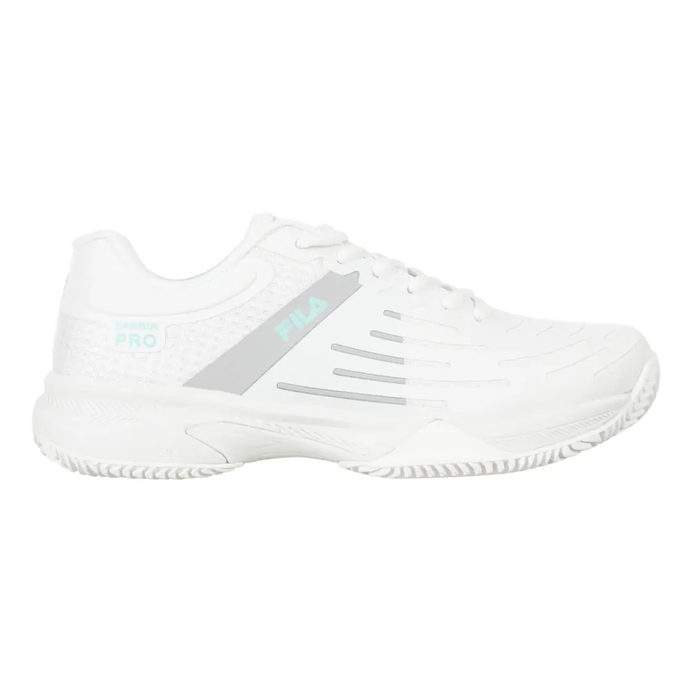 Fila Sabbia Pro Sandplatzschuh Damen-weiß
