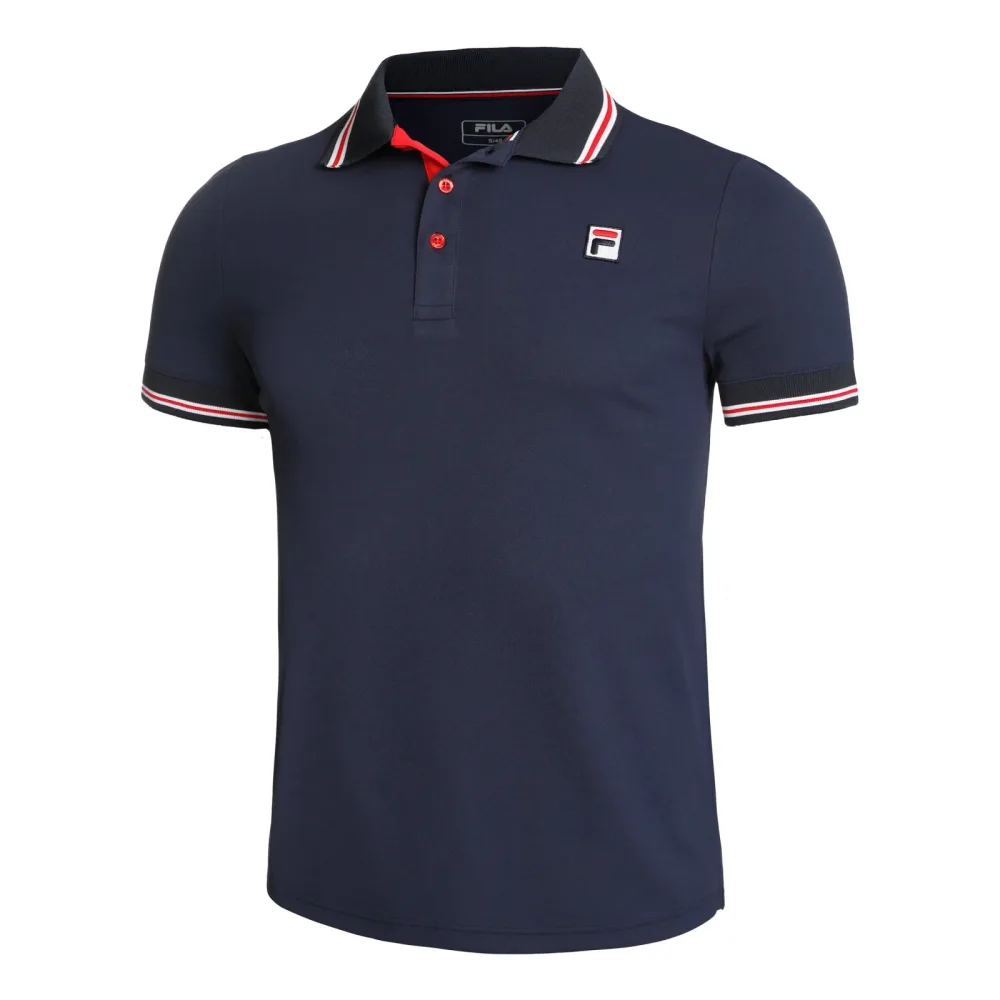 Fila Piro Polo Herren - Dunkelblau
