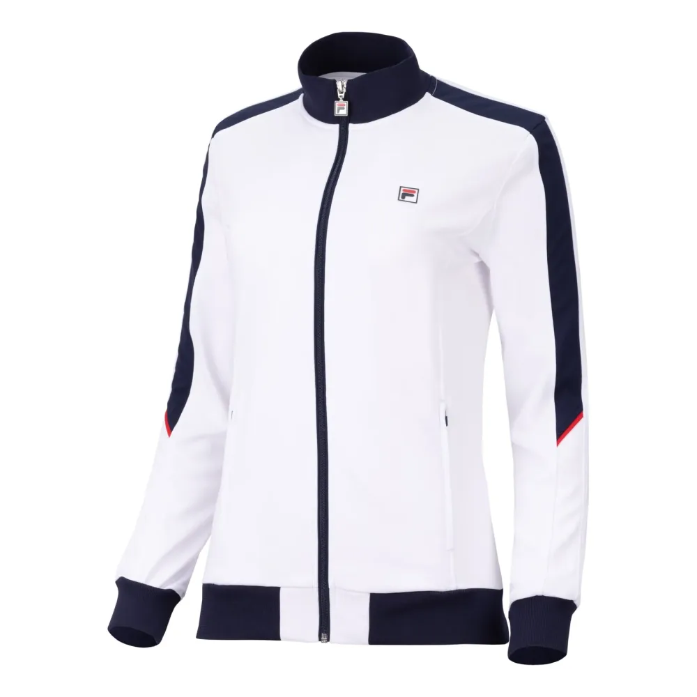 Fila Manuela Trainingsjacke Damen - weiß,
