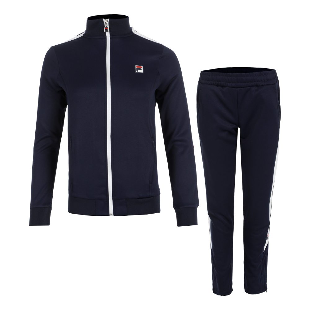 Fila Manuela Trainingsanzug Damen - Dunkelblau, Weiß