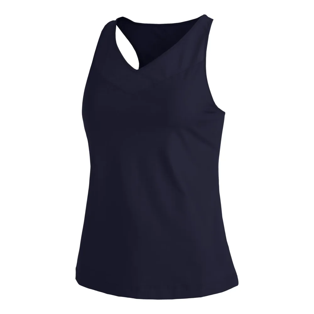 FILA Angelika Damen Tennisshirt Blau, Damen, Größe: L