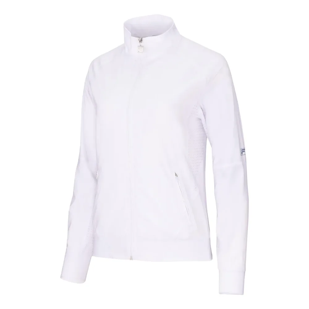 Fila Asta Trainingsjacke Damen - weiß
