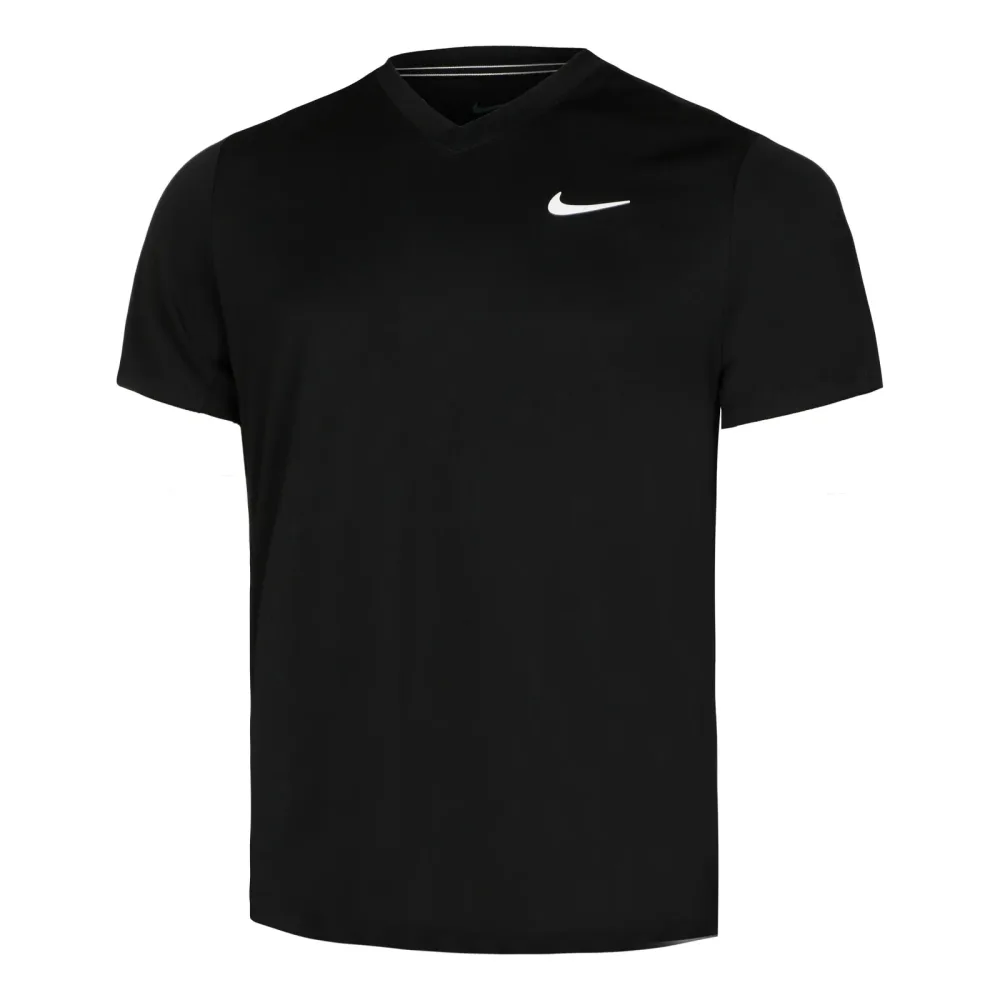 Nike Court Victory Dry T - Shirt Herren Schwarz