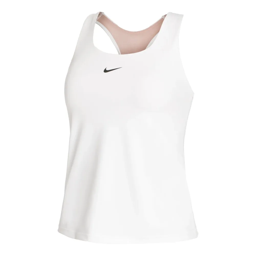 Nike Dri - Fit Swoosh Bra Tank Top Damen Weiß