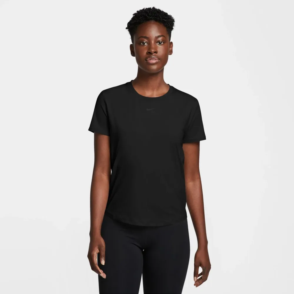 Nike One Classic Dri - Fit T Shirt Damen Schwarz