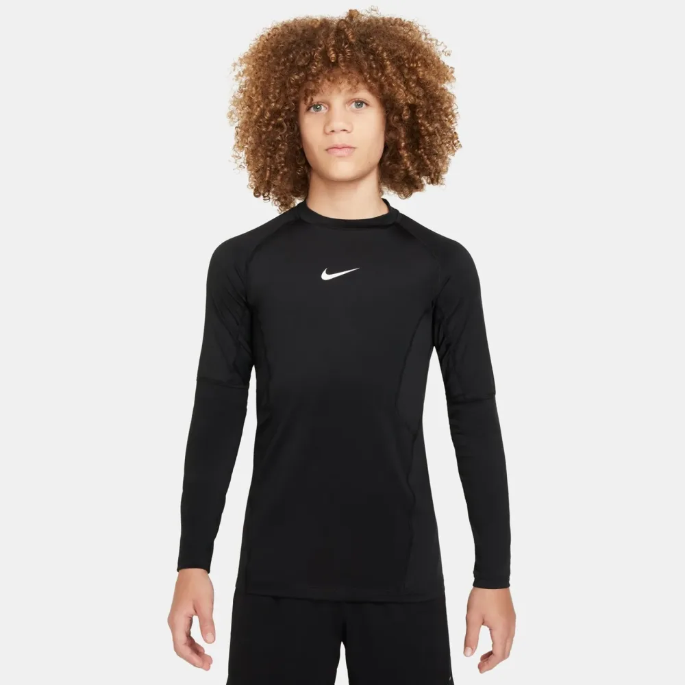 Nike Dri - Fit Pro Longsleeve Jungen Schwarz