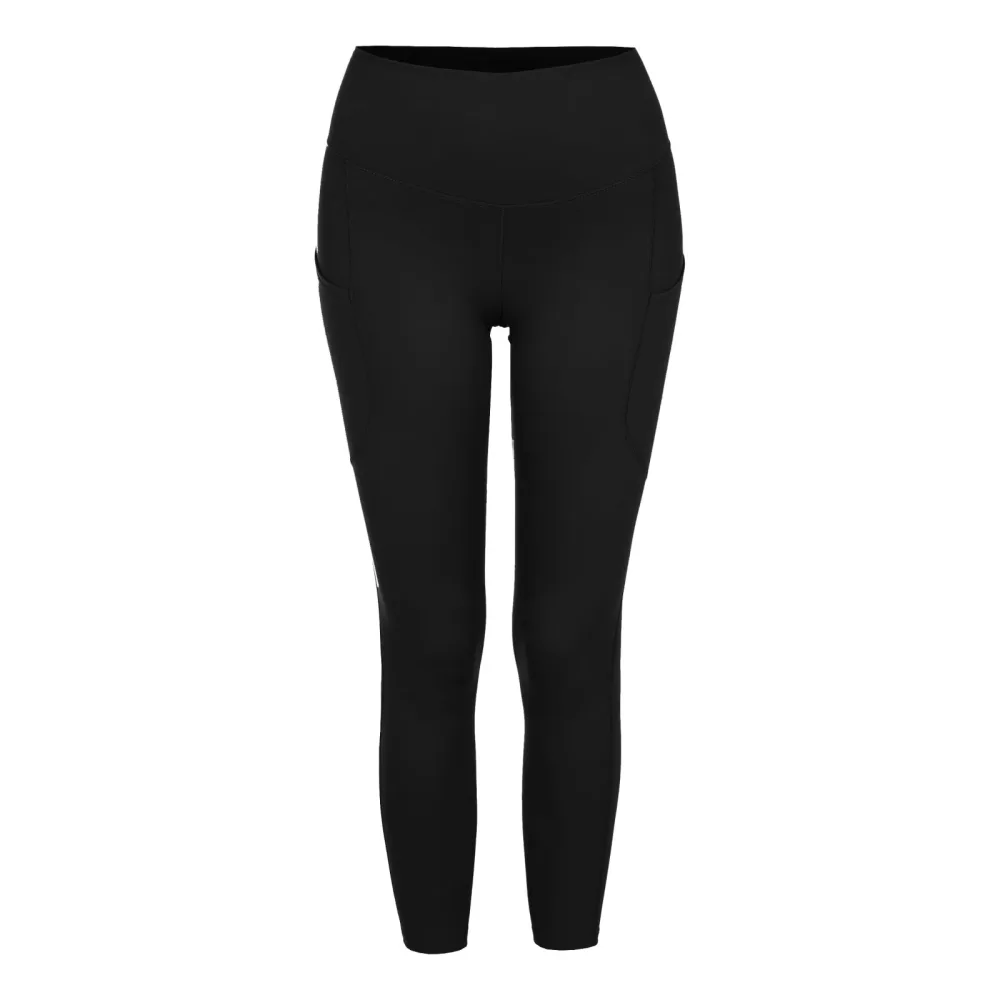Nike Dri - Fit One High Waisted 7/8 Pocket Tight Damen Schwarz